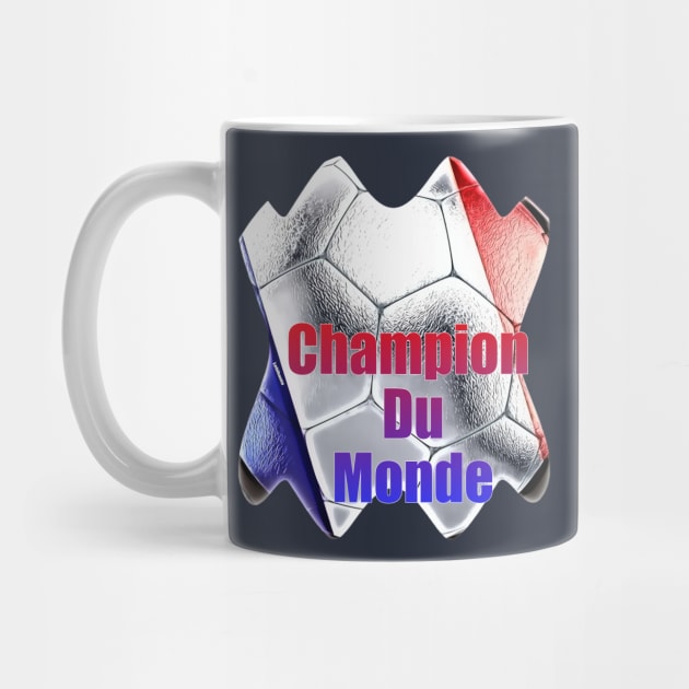 Soccer France Champion du monde by Lebihanto